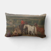 馬王室のの操ウマ科の作 ランバークッション (裏面)