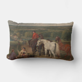 馬王室のの操ウマ科の作 ランバークッション