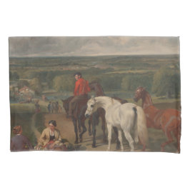 馬王室のの操ウマ科の作 枕カバー