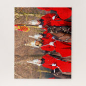 馬王室のはロンドンを襲った。 ジグソーパズル (縦)