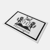 馬王室の紋 ドアマット (アングル)