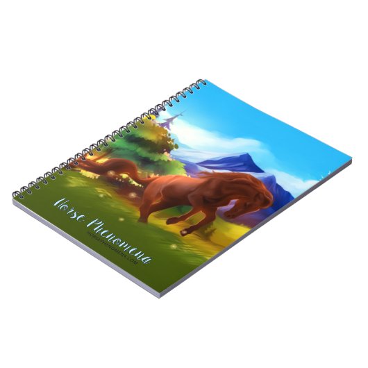 馬現象馬手帳 ノートブック (左側)