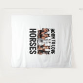 馬生まれを愛す タペストリー (正面(横))