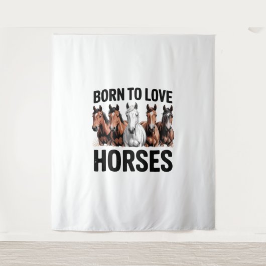 馬生まれを愛す タペストリー (正面)