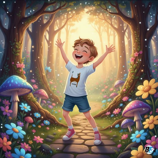 馬用動物アルファベットH ベビーTシャツ