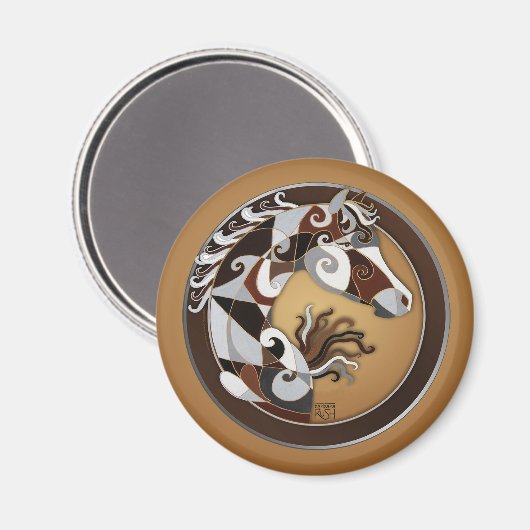 馬磁石 マグネット (正面/裏面)