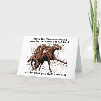 馬祈馬の競走 カード