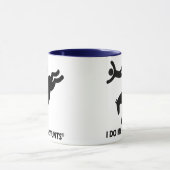 馬私の自身の発育阻害 マグカップ (中央)