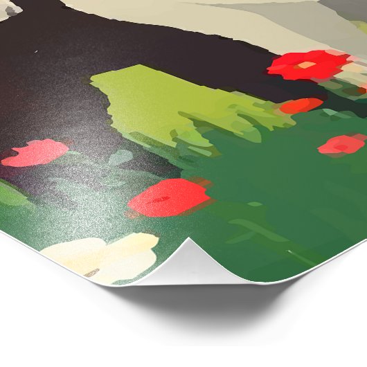 馬科。 フォトプリント            (角)