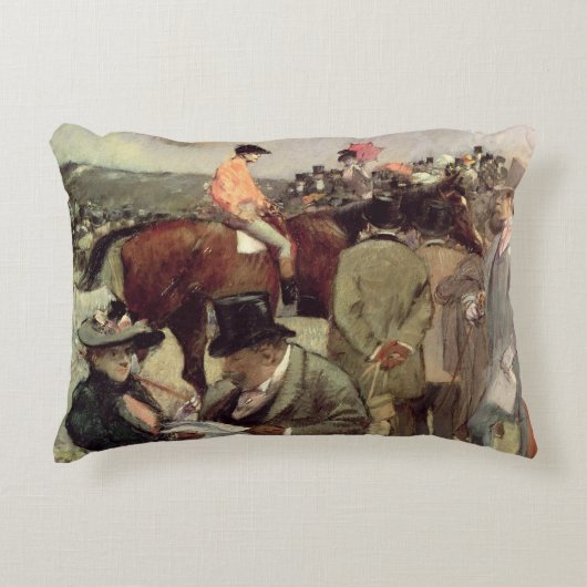 馬競争、c.1890 アクセントクッション (正面)