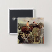 馬競争、c.1890 缶バッジ (正面&裏面)