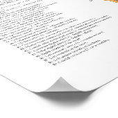 馬筋骨格解剖学的獣医図 ポスター (角)