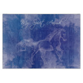 馬精動物用裁断ボード カッティングボード (正面)