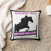 馬素晴らしだ！クッション クッション (ブランケット)