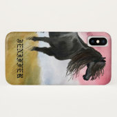 馬素晴らし水カラーケースメイトiPhoneケース Case-Mate iPhoneケース (裏面(横))