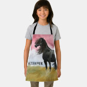 馬素晴らし水色 エプロン (インサイチュ)