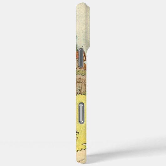 馬素朴と乳母車図解入りの、写真付きの Case-Mate iPhoneケース (裏面 / 右)