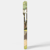 馬素朴と乳母車図解入りの、写真付きの Case-Mate iPhoneケース (裏面 / 左)