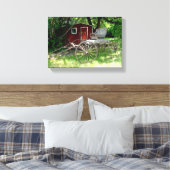 馬素朴乗描車 キャンバスプリント (インサイチュ (寝室))