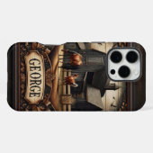 馬素朴付き農場 iPhoneケース (裏面横)