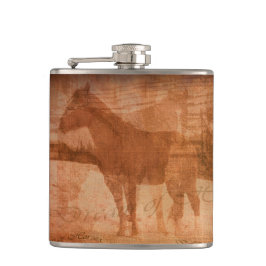馬素朴好きウマ科ののための芸術 フラスク