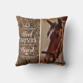 馬素朴記念写真 クッション (裏面)