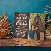 馬素朴記念碑 |写真保存 フォトプラーク (側面)