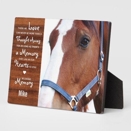 馬素朴記念記念 フォトプラーク (側面)