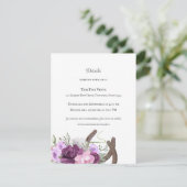 馬素朴靴と花紫 招待状 (スタンド正面)