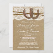 馬素朴靴の結婚リハーサル 招待状 (正面)