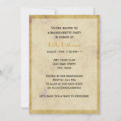 馬素朴靴動揺してBG Vバチェロレッテ 招待状 (裏面)