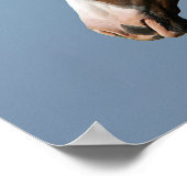 馬絵を描のヘッドショット1 ポスター (角)