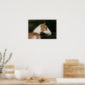 馬絵を描のヘッドショット2 ポスター (キッチン)