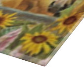 馬絵を描の板 カッティングボード (角)