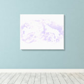 馬絵を描を飛ばす キャンバスプリント (インサイチュ (ウッドフロア))