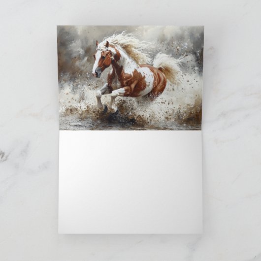 馬絵を描走の水 カード (内部)