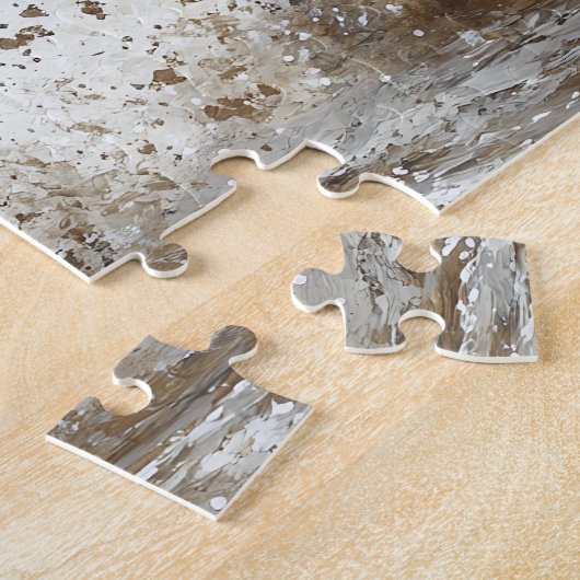 馬絵を描走の水 ジグソーパズル (側面)