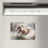 馬絵を描走の水 マグネット (インサイチュ (食洗機))