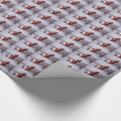 馬絵を描雪包み紙 ラッピングペーパー (コーナー)