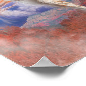 馬絵を描「南西の旋風」 ポスター (角)