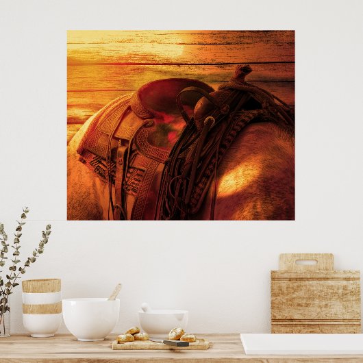 馬背 ポスター (キッチン)