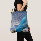 馬色彩の鮮やかと早朝の空 トートバッグ (クローズアップ)