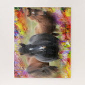 馬色 ジグソーパズル (縦)