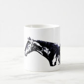 馬芸ポップ・アートの術 コーヒーマグカップ (中央)