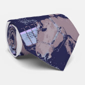 馬芸ポップ・アートの術 ネクタイ (ロール)