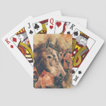 馬芸術的水色の絵画装飾