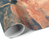 馬芸術的水色の絵画装飾 ラッピングペーパー (ロールコーナー)