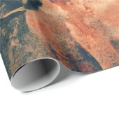 馬芸術的水色の絵画装飾 ラッピングペーパー (ロールコーナー)