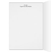 馬荷車を引くファインアートすべての行事グリーティングカード (内側 (左))