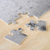 馬落ちた牧場の新雪 – 16x20インチ ジグソーパズル (側面)